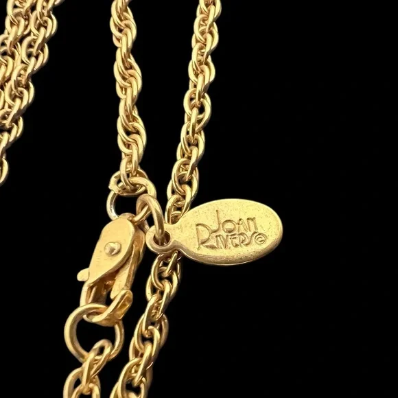 Joan Rivers Gold Pendant Necklace - Picture 5 of 7
